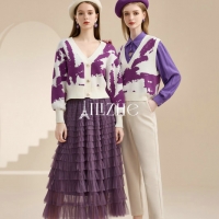 当冬天遇上紫色：艾丽哲的 “浪漫入侵”