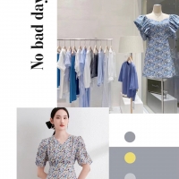 冰雪初融，以色为序，一抹清透蓝，开启艾丽哲的春夏浪漫。